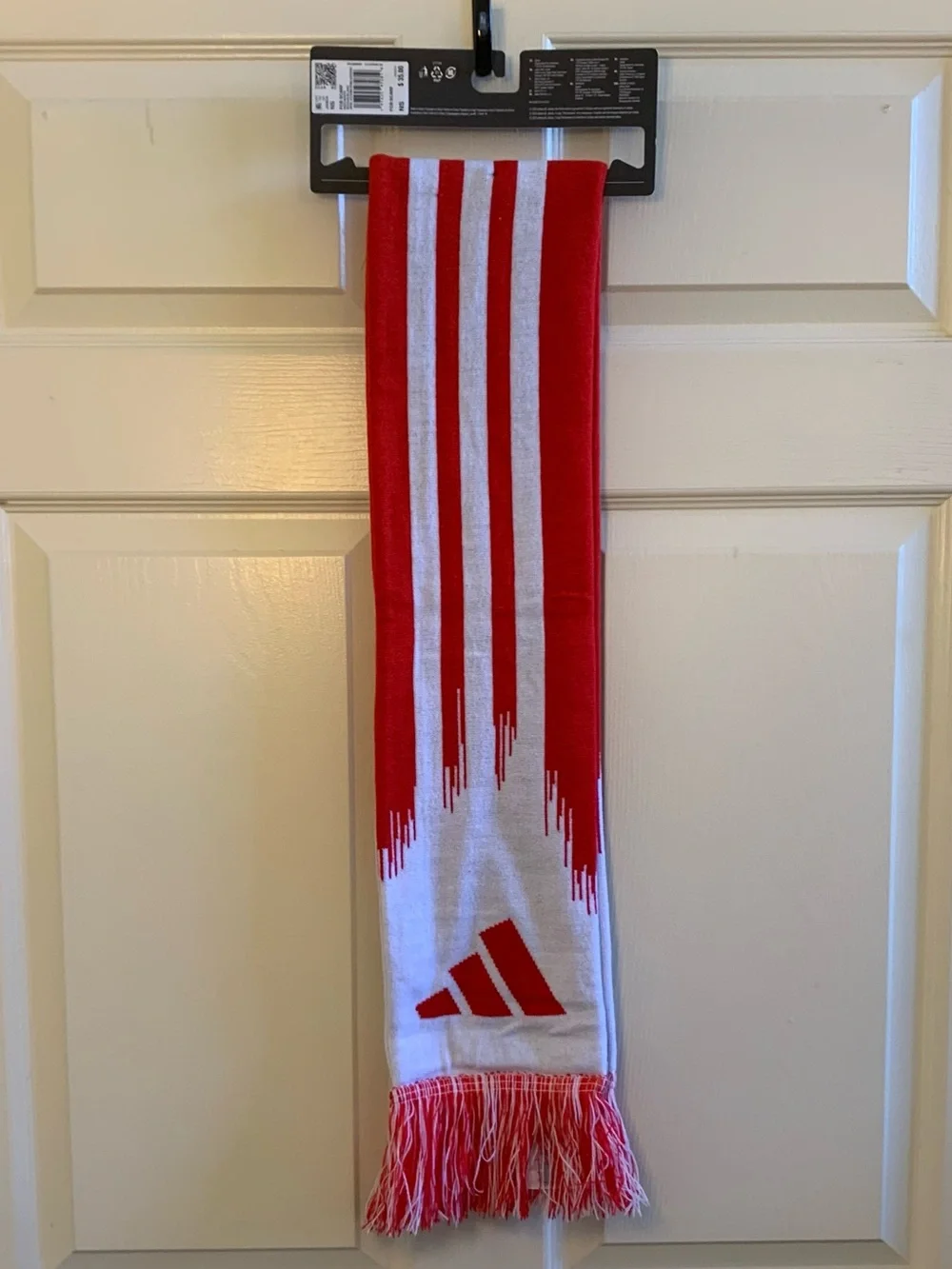 adidas 2025-26 Bayern Munich Munchen Scarf Soccer Futball FCB Red & White FIFA